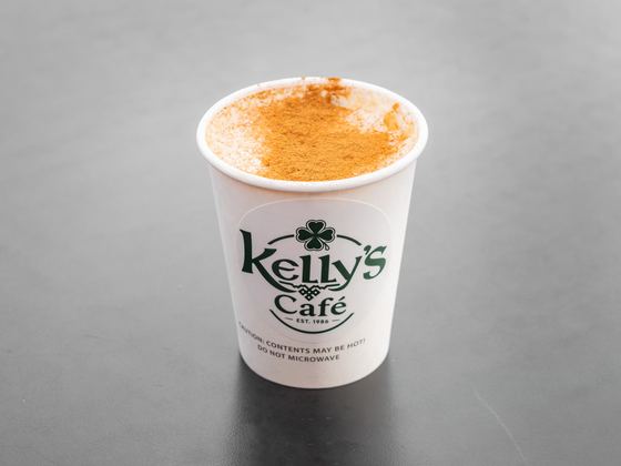 Latte at Kelly's Cafe