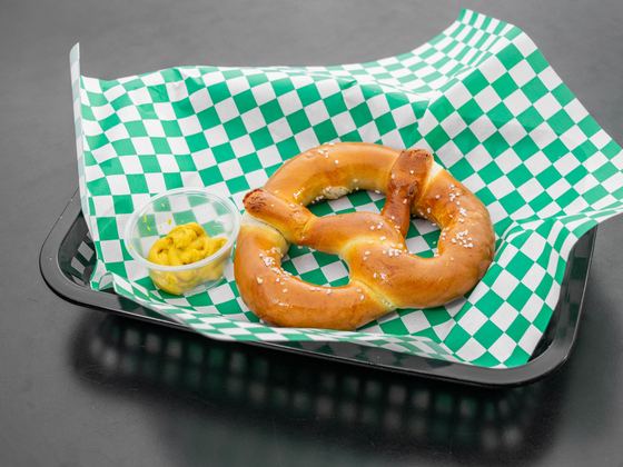 Soft Pretzel at Kelly's Cafe